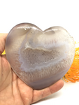 Agate Geode Heart #360