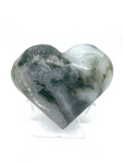 Moss Agate Heart #36