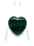 Malachite Mini Heart #384 - 2cm