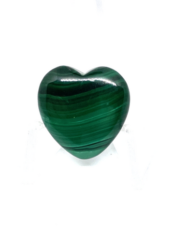 Malachite Mini Heart #391 - 2cm