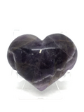 Chevron Amethyst Heart #407