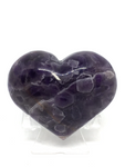 Chevron Amethyst Heart #408