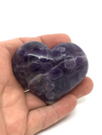 Chevron Amethyst Heart #408