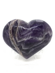 Chevron Amethyst Heart #409