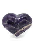 Chevron Amethyst Heart #410