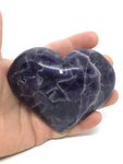 Chevron Amethyst Heart #411