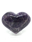 Chevron Amethyst Heart #411