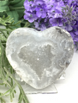 Agate Geode Heart #7