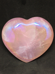 Aura Rose Quartz Heart #240 - 8cm