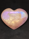 Aura Rose Quartz Heart #241 - 9.5cm