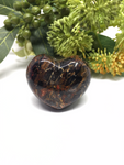 Harlequin Jasper Puff Heart # 37 - 45mm