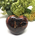 Harlequin Jasper Puff Heart # 40 - 45mm