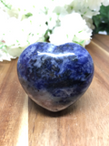 Sodalite Puff Heart # 485 - 45mm