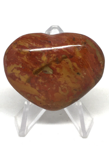 Polychrome Jasper Heart # 94 - 4cm