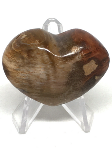 Polychrome Jasper Heart # 95- 4cm