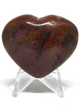 Polychrome Jasper Heart # 97- 4cm