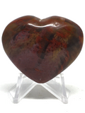 Polychrome Jasper Heart # 97- 4cm