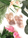 Gua Sha Massage Tool - Hematoid Quartz