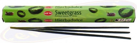 HEM Sweetgrass Incense Sticks