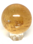 Honey Calcite Sphere #429 (High Grade)