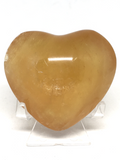 Honey Calcite Hearts