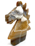 Agate Geode Horse #360