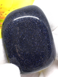 Blue Goldstone Jumbo Tumble Stone