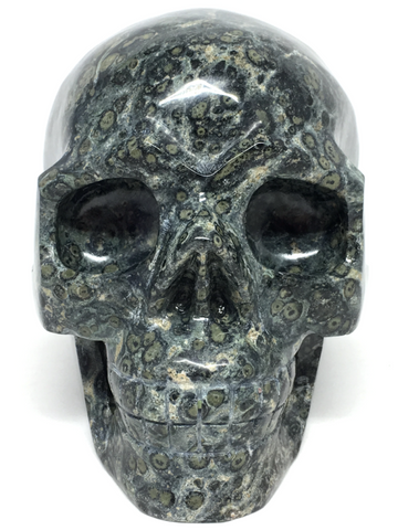 Kambaba Jasper Skull #486