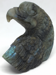 Labradorite Eagle Head Carving #253