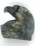 Labradorite Eagle Head Carving #254