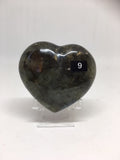 Labradorite Heart #9 - 6.8cm