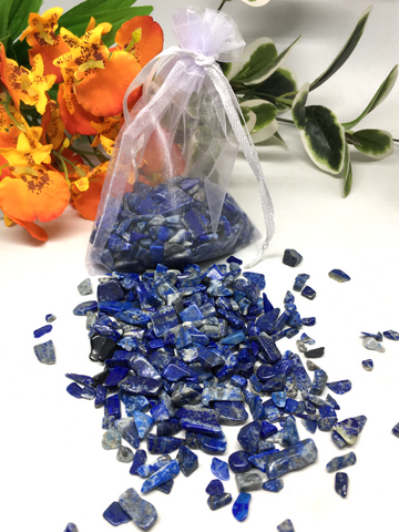 Lapis Lazuli Crystal Chips - 100g