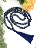 Lapis Lazuli Mala Beads - 8mm