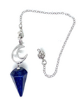 Lapis Lazuli & Crescent Moon Pendulum / Pendant