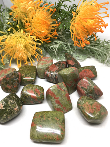 Unakite Tumble Stones (Large)