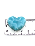 Larimar Heart Cabochon #133 - 2.6cm