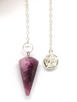 Lepidolite Pendulum