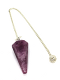 Lepidolite Pendulum