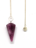 Lepidolite Pendulum