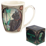 ABSINTHE Cat Porcelain Mug - Lisa Parker