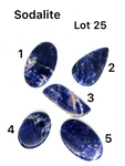 Sodalite Cabochons - Lot #25