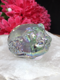 Aura Plated Glass Lucky Chinese Pig