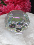 Aura Plated Glass Lucky Chinese Pig