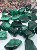Malachite Tumble Stones (Free Form)