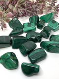 Malachite Tumble Stones (Free Form)