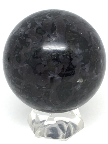 Mystic Merlinite (Indigo Gabbro) Sphere #44 - 5.5cm