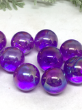 Purple Aura Quartz Mini Spheres - 17mm to 21mm