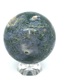 Moss Agate Sphere #157 - 6cm