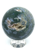 Moss Agate Sphere #157 - 6cm