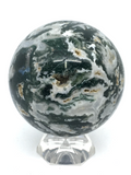 Moss Agate Sphere #158 - 5.8cm